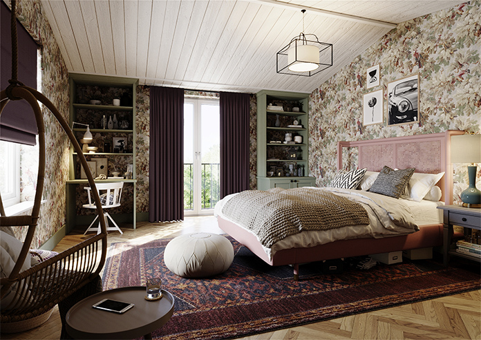 Stamford, Plum - Made to Measure Curtains - Image 7